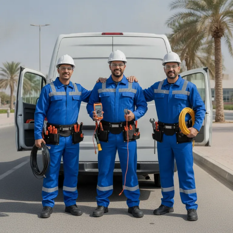 Electrician team in Al Ain City